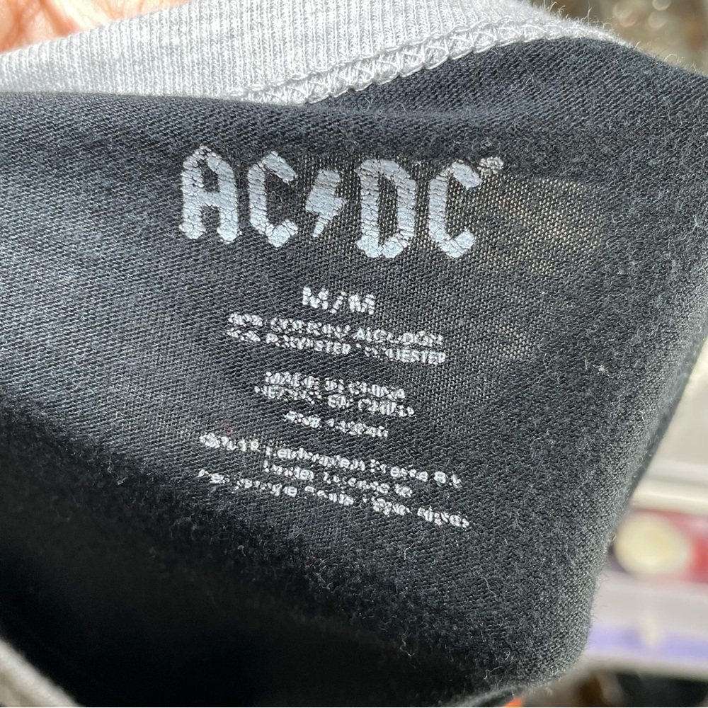 AC/DC For Those About To Rock Ringer Tee - Picture 4 of 6